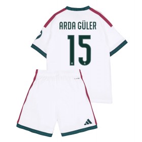Real Madrid Arda Guler #15 Koti Peliasu Lasten 2026-27 Lyhythihainen (+ Lyhyet housut)